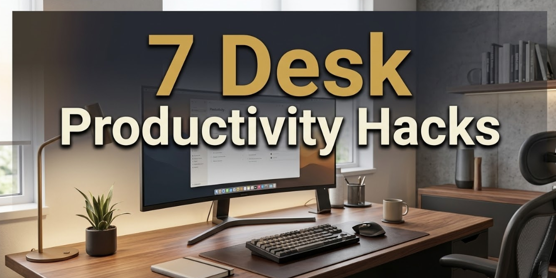 7 Desk Productivity Hacks That Truly Change Everything for Work