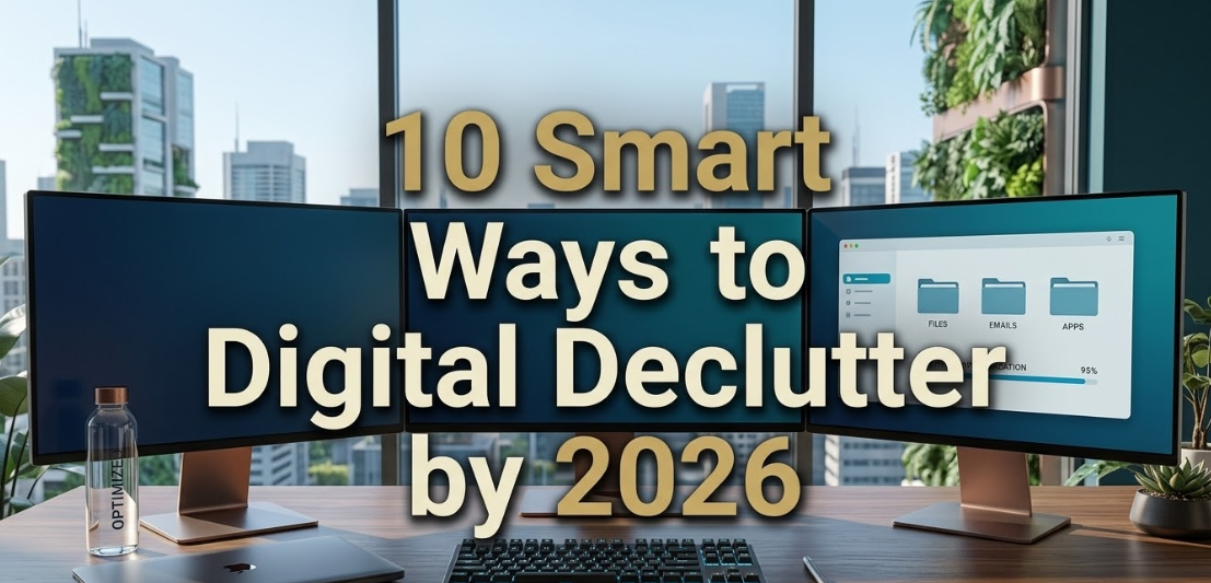10 Smart Ways to Digital Declutter by 2026 (That Actually Work)