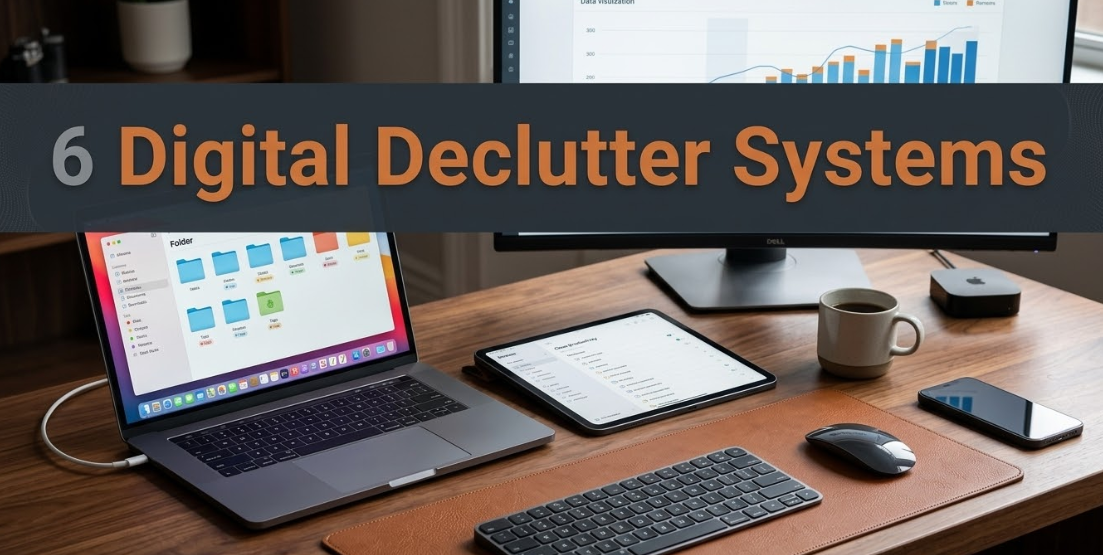 6 Digital Declutter Systems That Actually Work