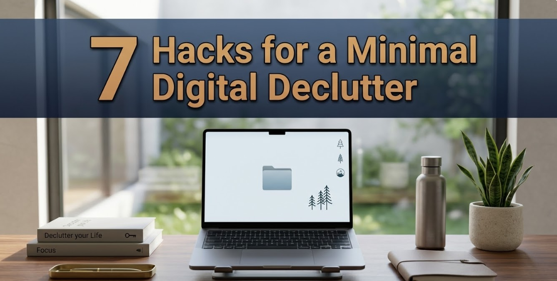 7 Hacks for a Minimal Digital Declutter That Keep You Focused