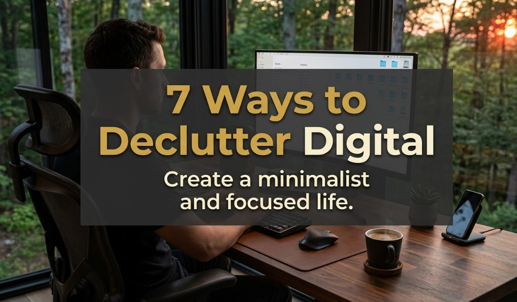 7 Ways to Declutter Digital Spaces for a Clean, Focused Workflow