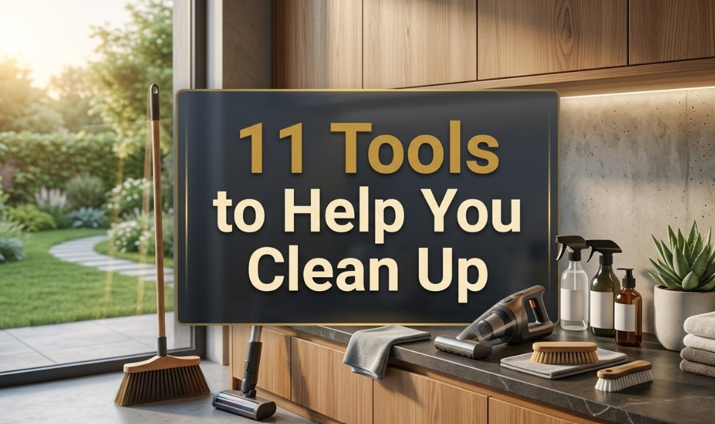 Top 11 Tools to Help You Clean Up