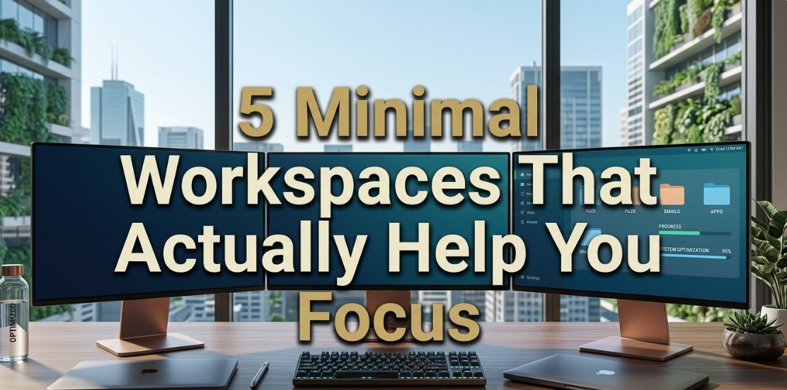 5 Minimal Workspaces That Actually Help You Focus