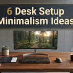 6 Desk Setup Minimalism Ideas