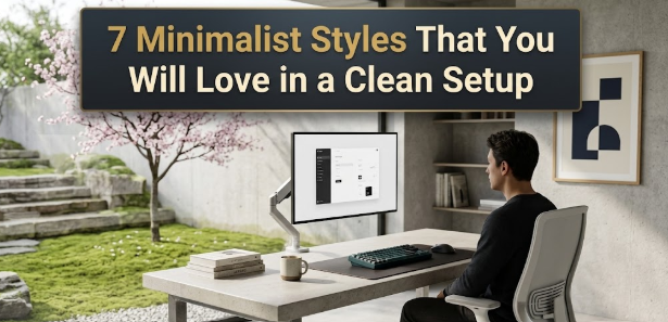 7 Minimalist Styles That You Will Love in a Clean Setup